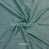 Crinkle Silk - Mint Green #69